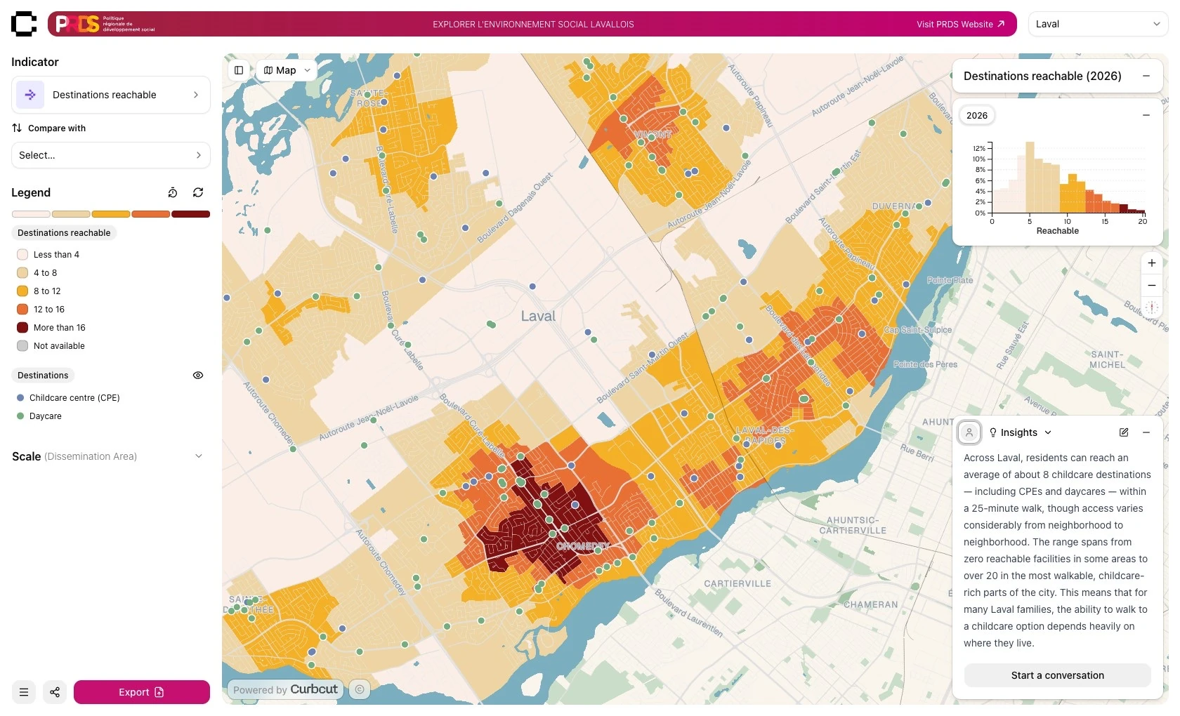Curbcut Laval